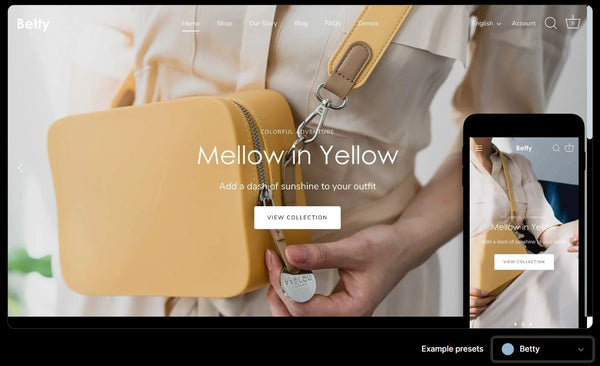 Showcase Shopify Theme